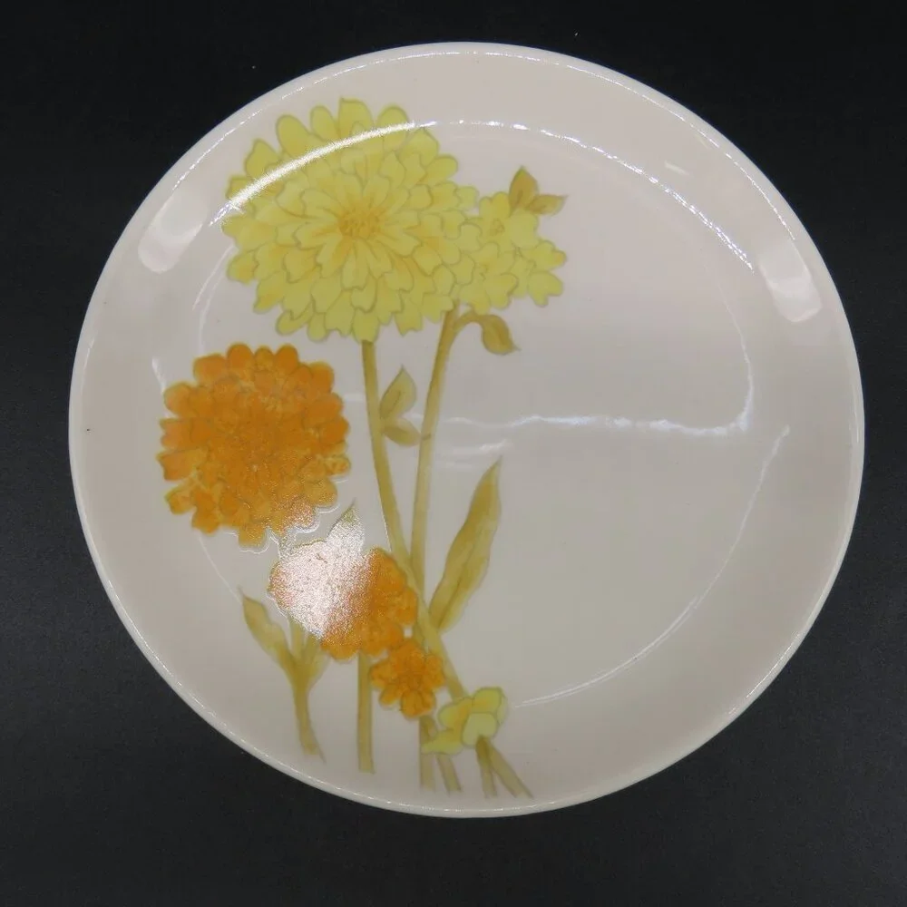 Noritake Zinnia Bread Plates Vintage Set of 6